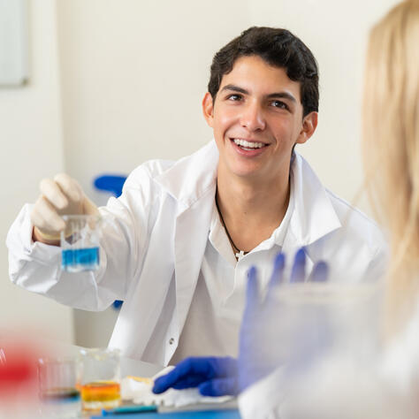 Andres (22), currently studying at University of California, Berkeley.